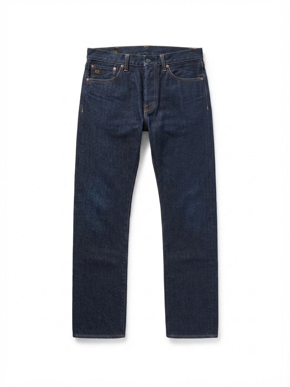 RRL Double RL Ralph Lauren Japan Woven Selvedge Denim Jeans Size 35 By 32